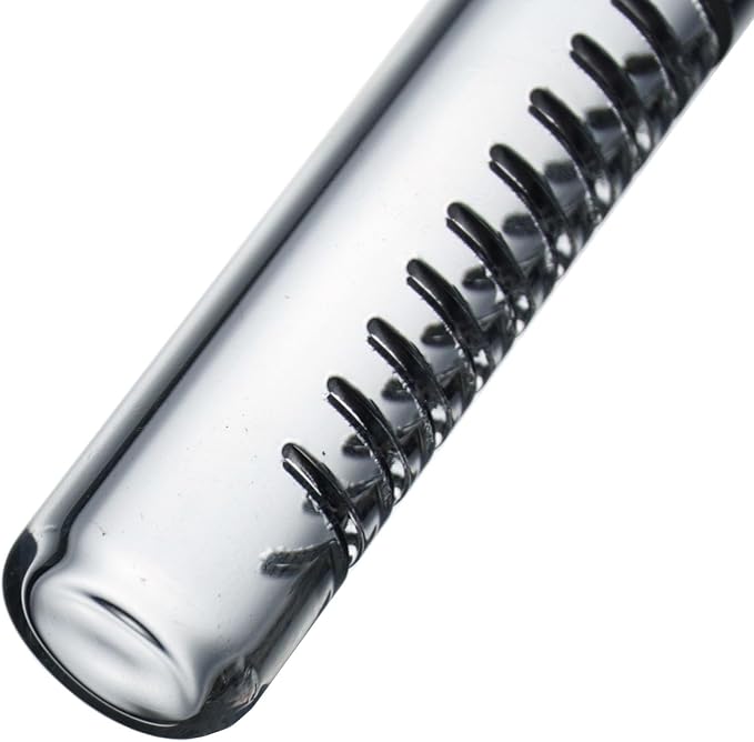 LINLAN 13mm Glass Lily Pipe, Inflow and Outflow, Fits 12/16mm (1/2" i.d.) Filter Hose for Aquarium Planted Tank
