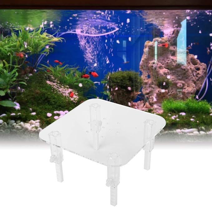 Protein Skimmer Aquarium Protein Skimmer Stand Adjustable Height Fish Tank for Aquarium(Small skimmer stand)