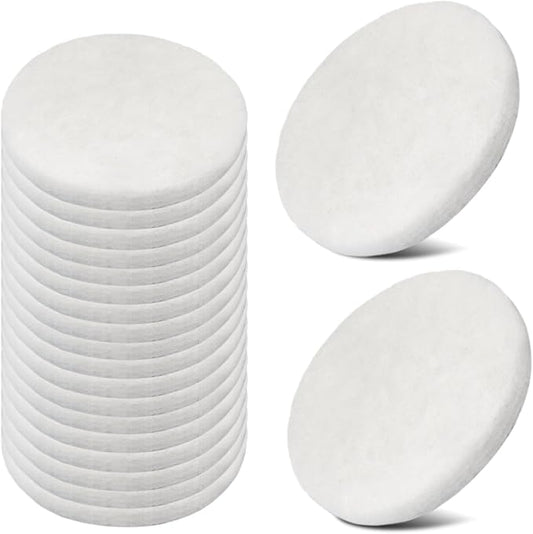 Polishing Filter Pads for Aquarium, Water Polishing Pad Compatible with Fluval Fx4 Fx5 Fx6 Filter Media, Aquarium Maintenance Reliable Effective Quick Clear Pads, Polishing Pad for Aquarium 20 Pack
