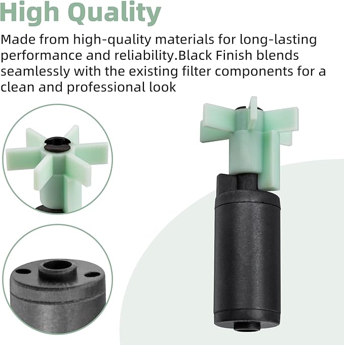 A638 Aquarium Magnetic Impeller Compatible with Aquaclear 110 Power Filter HGA620 Replacement Fish Aquarium Filter Part