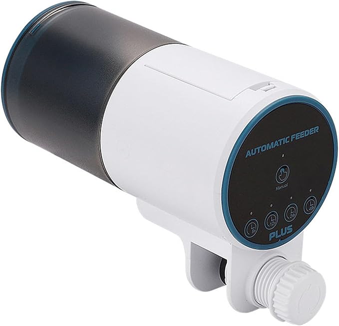 Intelligent Fish Feeder with Adjustable Feeding Time and Modes Great for Busy Aquarists and Everyday Use Feeding Automatic Feeder