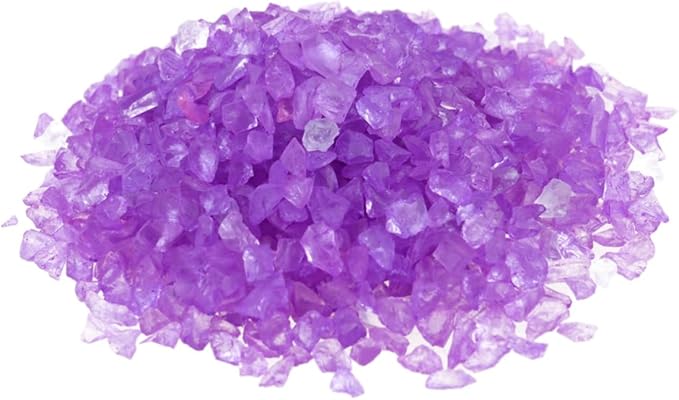 GARVALON 2pcs Colored Glass Colored Sand for Landscape and Fish Tank Decor Decorative Sand Safe for Aquariums and Flowerpots