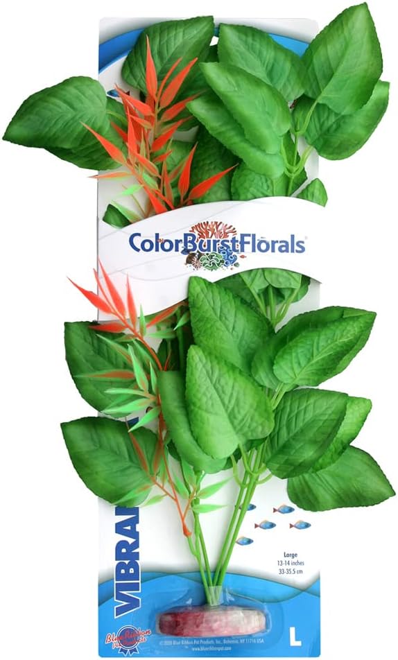ColorBurstFlorals Marshwood Large Silk Aquarium Plant
