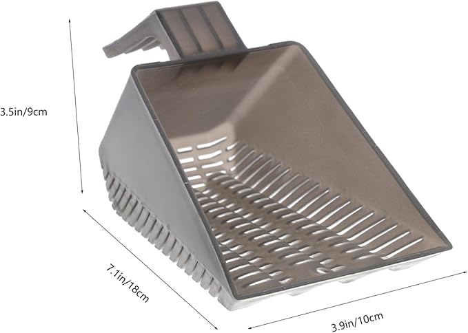 KESYOO Plastic Sand Shovel for Aquariums Multi-Function Substrate Cleaning Tool for Easy Removal of Sand and Sediment Fish Tanks Lightweight and Design