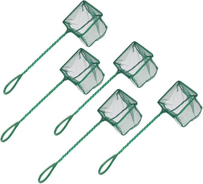 balacoo Fish Catching Net Shrimp Net Fish Aquarium Spoon Mesh Shrimp Catching