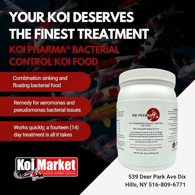 Bacterial Control Koi Food Bacterial Disease Neutralizer