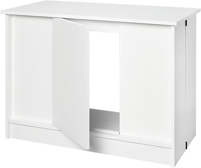 Tetra 40 Gallon Fish Tank Stand, Easy to Assemble in Less Than 1 Minute, No Tools Required, Water-Resistant Wood Stand for Freshwater and Saltwater Aquariums, Sturdy Stand Designed for Durability