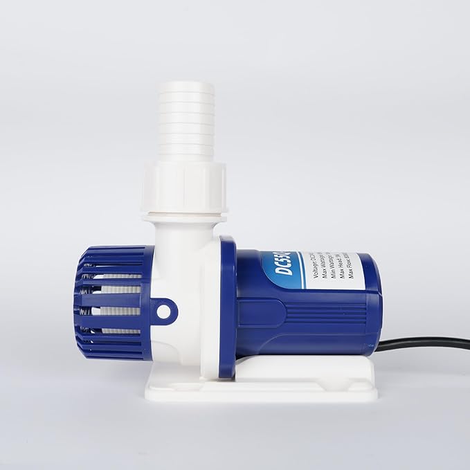 LANDEN BIOSMO 8000 DC Sine Wave Water Pump Return Pump 8000L/H (2112GPH) High Performance Aquarium Cleaning Ultra Quiet Operation 10-85W 3 Modes Control Ideal for 200-425 Gallon Fish Tanks
