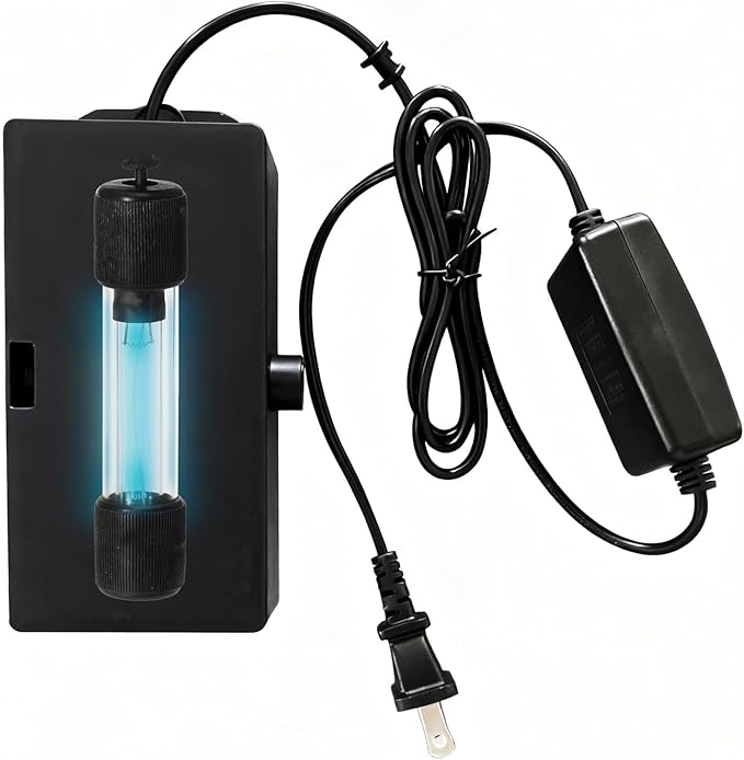 TARARIUM Aquarium Filter U-V Light w/Covers for WP-609H Compatible Filter Accessories