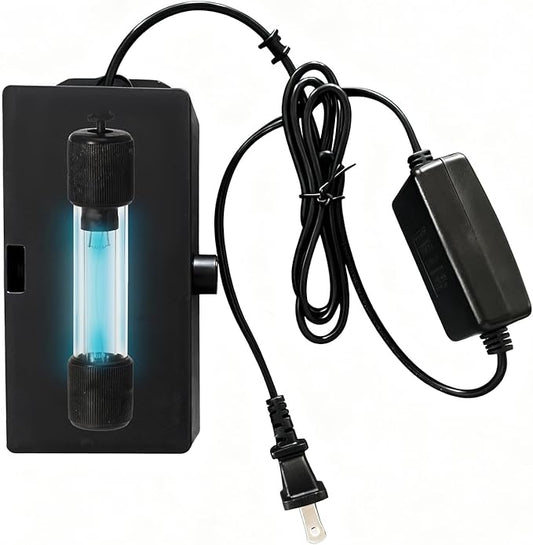 TARARIUM Aquarium Filter U-V Light w/Covers for WP-609H Compatible Filter Accessories