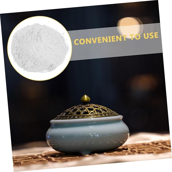 SOLUSTRE Decorative Sand for Incense Burners Fine Texture Wedding Filler for Vases DIY Crafts and Aquariums Incense Ash for Versatile Use