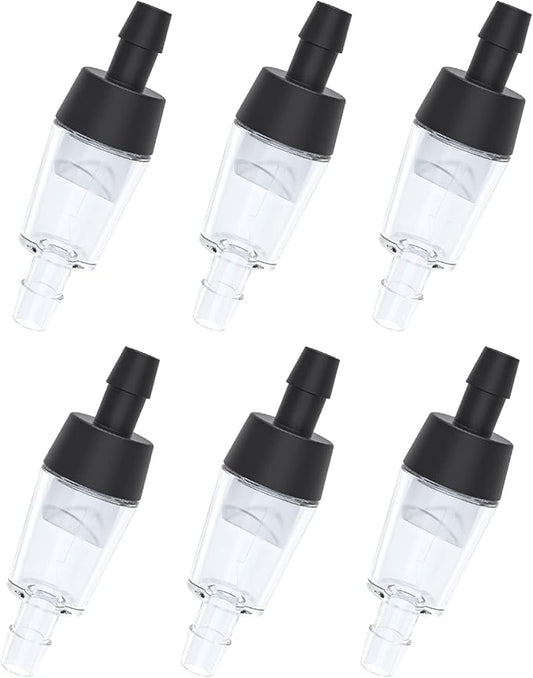 Pawfly Aquarium Check Valves Plastic One Way Non-Return Check Valve for Fish Tank