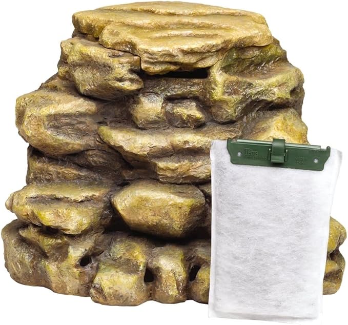 Tetra Decorative ReptoFilter for Newt, Terrarium Filtration, Keeps Water Clear