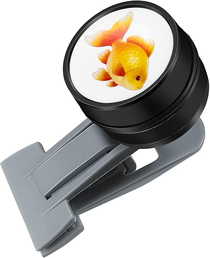 Goldfish Feeder, Saltwater Aquarium Accessories Supplies Algae Magnet Seaweed Feeder Aquarium Magnetic Clips, Fish Tank Feeding Ring Suitable for Aquatic Pets