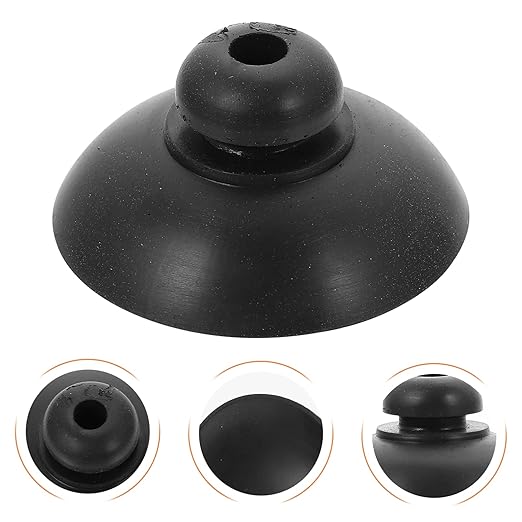 balacoo 60pcs Aquariums Oxygen Pump Cups Strong Hold Suckers Wire Oxygen Pump Placement Fish Tanks Black Design for Use