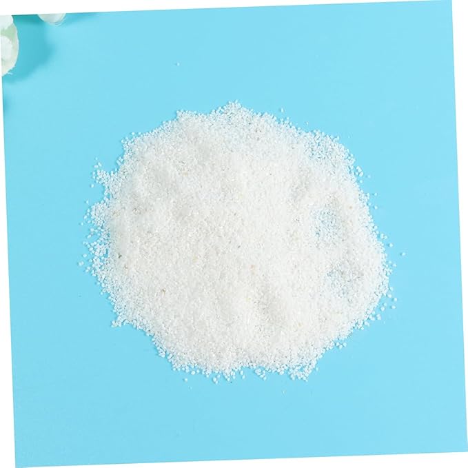 Fish Tank Bottom Sand 500g White Natural Quartz Sand for Aquarium Vase Wedding Decor