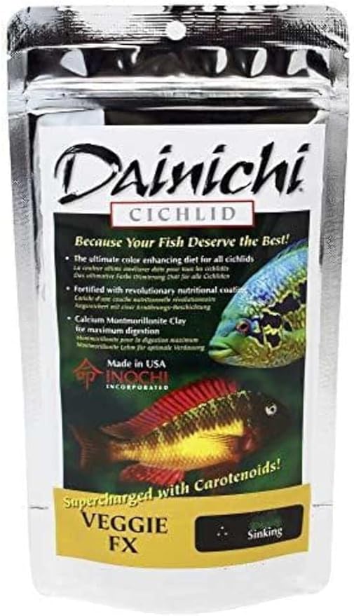 Dainichi Cichlid Veggie FX Sinking Pellets