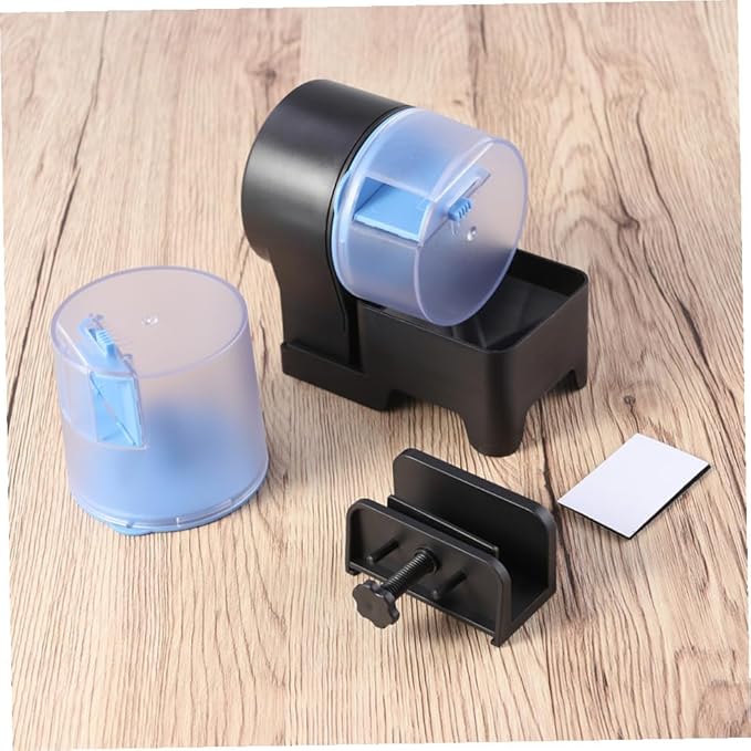 Happyyami Automatic Fish Feeder Auto Fish Feeder Smart 12/24h Timer Easy Setup Moisture- Aquarium Tank Food Dispenser
