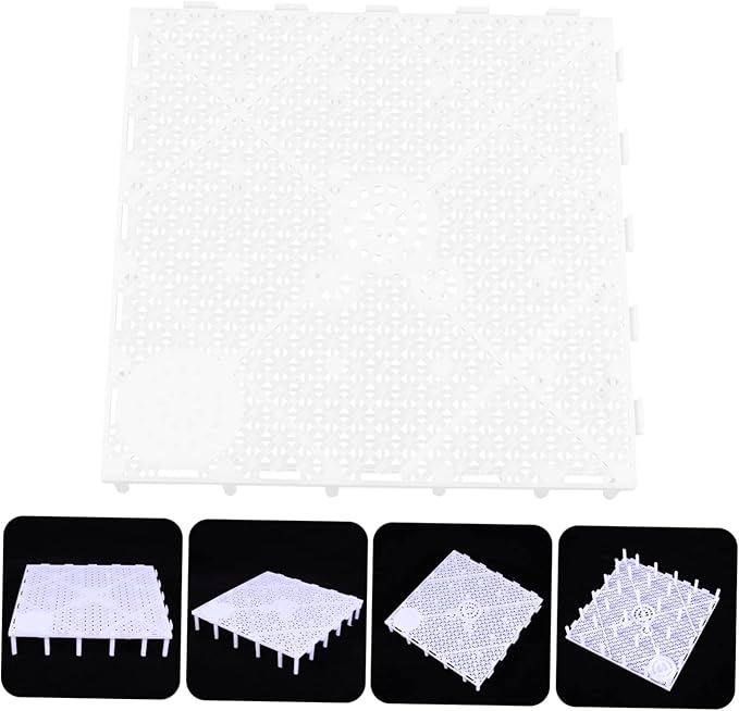 BESPORTBLE 20pcs Aquarium Board Filtering Plate Dense Design for Fish Tank Sand Divider Easy to Combine and Install for Breeding Sea Fish