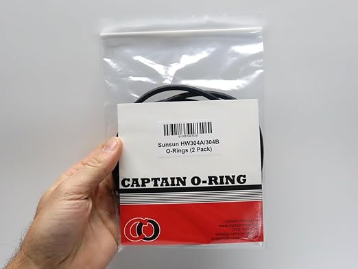 Captain O-Ring – Replacement Seal Oring for SunSun HW304A, HW304B Canister Filter (2 Pack)