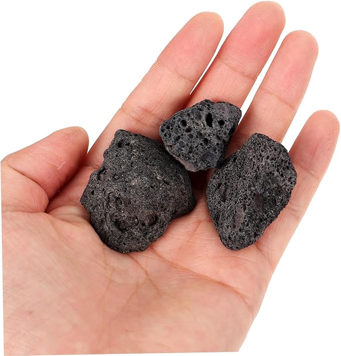 Natural Volcanic Stones for Garden Aquarium Decorative Rocks for Landscaping Fish Tanks Versatile Rustic Aesthetic
