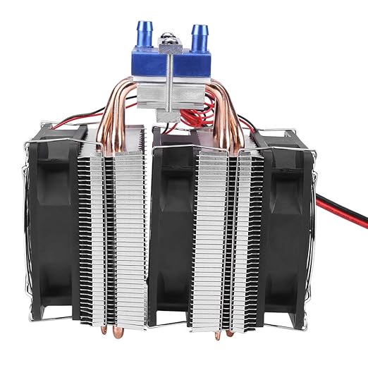 Semiconductor Cooler DC 12V Thermoelectric Cooler Semiconductor Refrigeration Water Chiller Cooling Device for Fish (120W Electroniccomponentfan (180W (Suitable for 40L Fish