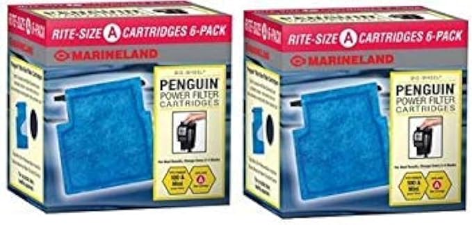 Marineland 12-Pack Penguin Rite Water Filter Cartridge, Size A