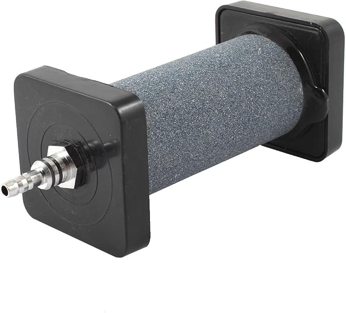 uxcell Black Mineral Bubble Air Stone Diffuser for Aquarium Fish Tank Pond Pump