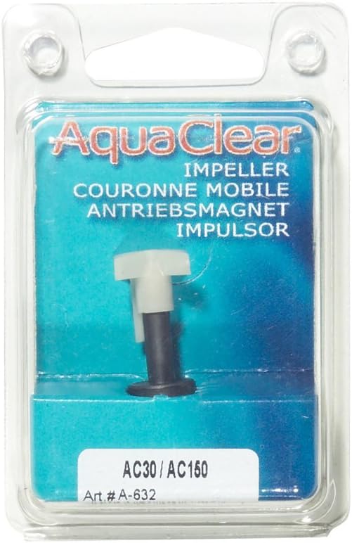 Hagen A632 AquaClear Impeller Assembly for 30 Power Filter, Black