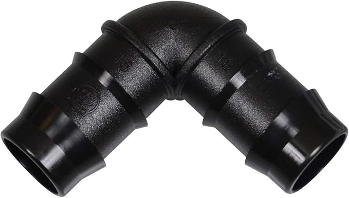 Two Little Fishies Elbow for Aquarium, 18mm, 1 Per Pack