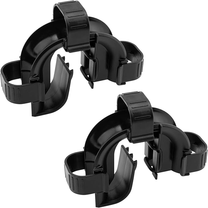 Maglu Rim Connector for Fluval FX4/FX5/FX6 Aquarium Filters - Aquarium Hose Fitting Rim Connector for FX4 Canister Filter, Replacement Part A20230, 2 Pack