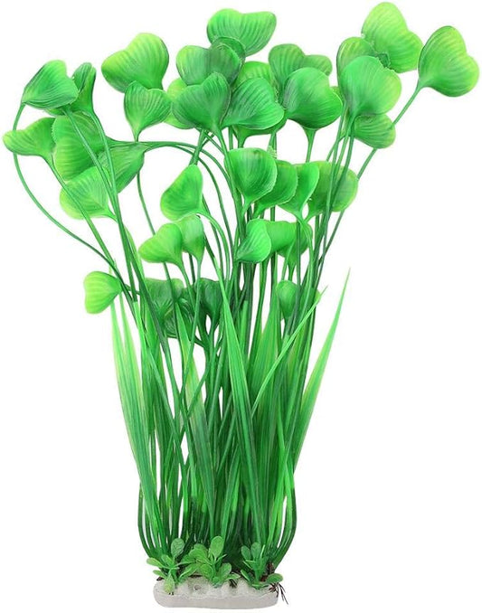 Artificial Water Plant,Aquarium Plastic Plant,Ornament for Aquarium Underwater/Fish Garden Lands(Green)