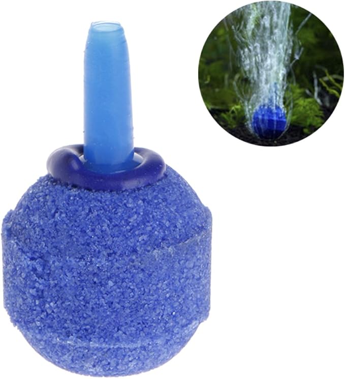 Air Stone Bubble Oxygen Diffuser Shaped Airstones for Aquarium Fish for Pond ponics Pump m Hose I.D. Sand and Gravel