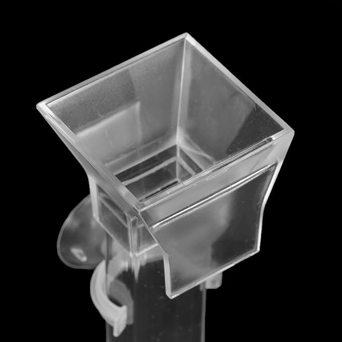 VANZACK Aquarium Shrimp Feeder Tube 3pcs Precision Feeding Dispenser for Fish Tank Aquarium Accessories Automatic Feeder for Aquatic Pets