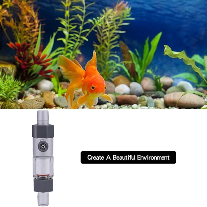 X3894 CO2 Reactor Aquarium Atomiser Bubble Counter for Fish Aquarium Plants Accessory (12/16mm)