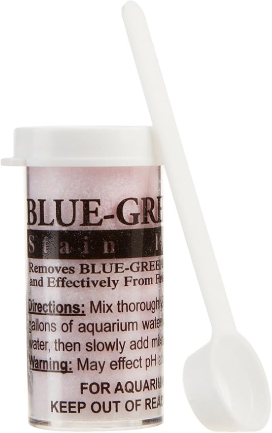 UltraLife Blue Green Slime (3 Packs) Stain Remover for Safe Slime Cleaning in Freshwater Aquariums - Each Treats 150 Gallons (3 Items)