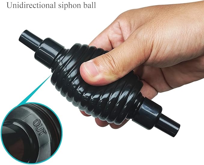 Laifoo 7ft Aquarium Siphon Vacuum Cleaner for Fish Tank Cleaning Gravel & Sand