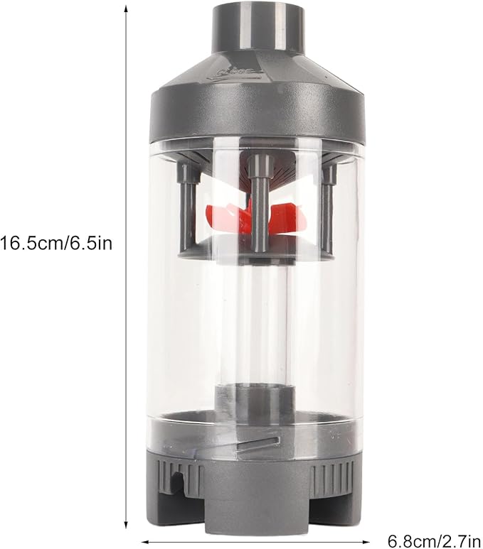 Aquarium Internal Filter, Fish Tank Filter Plastic Quiet Practical Secure Anti Seize Improve Water Quality, Fish Tank Toilet Suitable for Aquarium Fish Tank