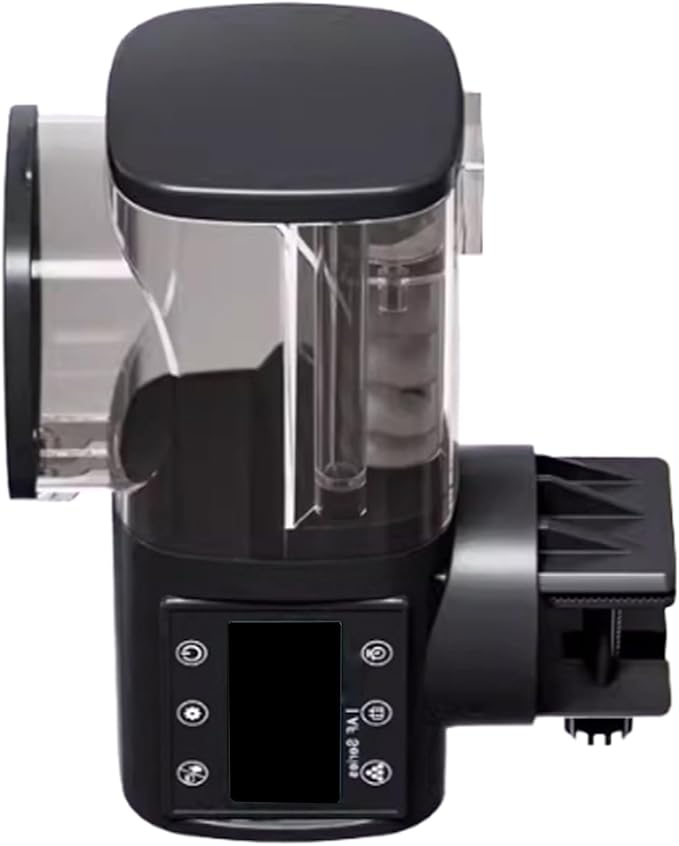 Automatic Fishtank Feeder Digital Timer Control Quiet Feeding Device for Feeding Easy Maintenances Large Capacity Fish Feeder