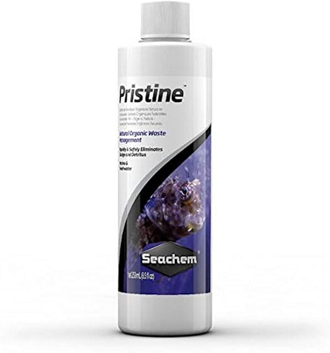 Seachem Pristine 500ml Aquarium Treatment and Clarity 250ml Water Clarifier Bundle