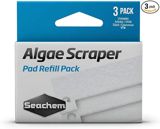 Algae Scraper Replacement Scrubber Pads (3 Pack)