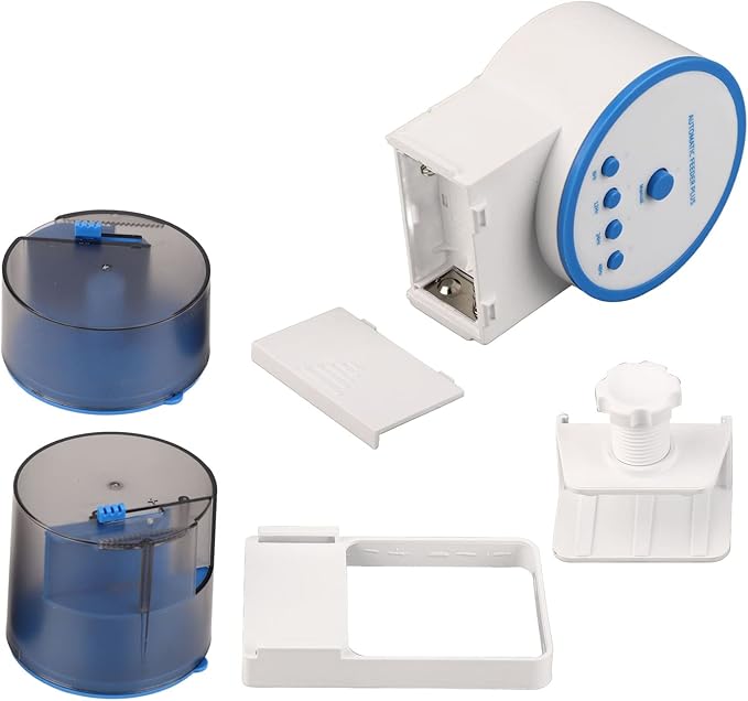 Automatic Fish Food Dispenser Adjustable Timing Intellect Fish Feeder for Fish Aquariums, Battery Powered, Great for Busy People