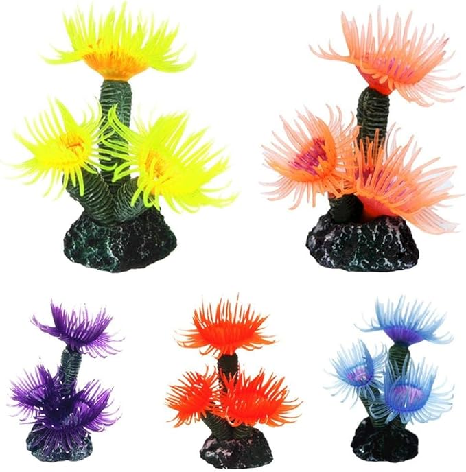 Fish Tank Artificial Coral Simulation Decoration Aquarium Landscape Ornament - BlueUseful and Professional