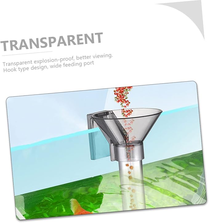 LIOOBO Shrimp Tank Feeder Fish Plant Tank Compatible Easy to Assemble Maintain Plastic Construction