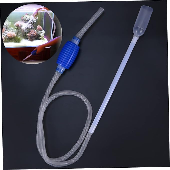 POPETPOP Wind Up Chicken Toy Aquarium Siphon Fish Tank Vacuum Vacuum Cleaners Fish Tank Cleaner Siphon Water Change Fish Tank Cleaning Tools Vacuums Betta Fish Desktop Sand Washer