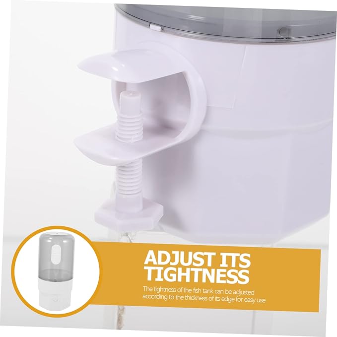 Kisangel Automatic Fish Feeder Timer Feeding Device for Aquariums Design Portions for and for Feeding