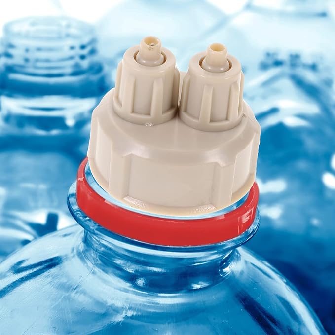4pcs DIY Reactor Water Bottle Accessories DIY Kits Air Diffuser DIY Reactor Bottle Cap Aquarium System Cap Bottle Aquarium Bottle for Live Plant Air Bottle Cap DIY Tool
