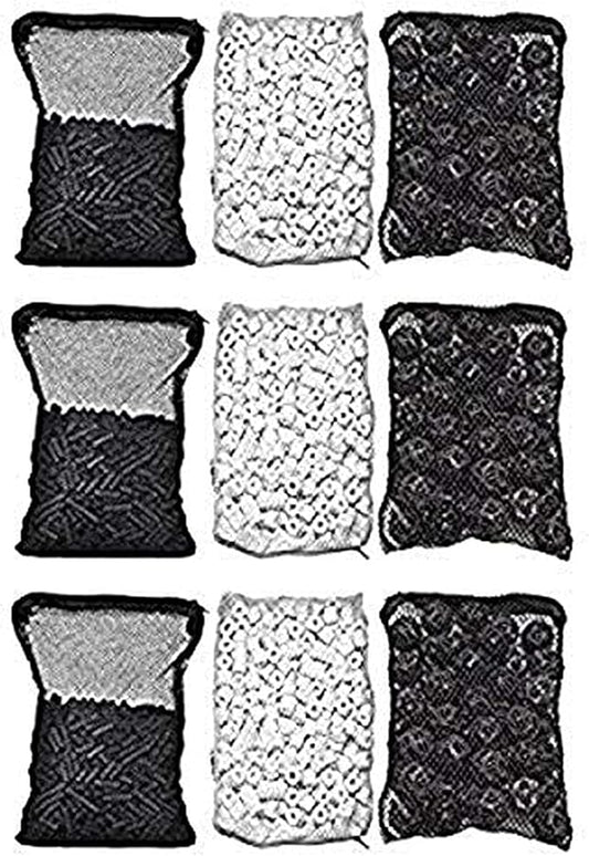 CNZ® Aquarium Filter Media Kits (Triple Pack)