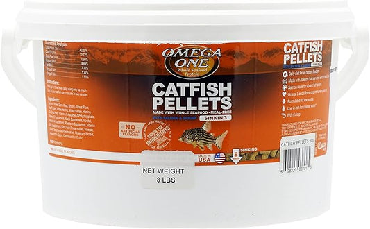 Omega One Shrimp Pellets, Sinking, 3 lb