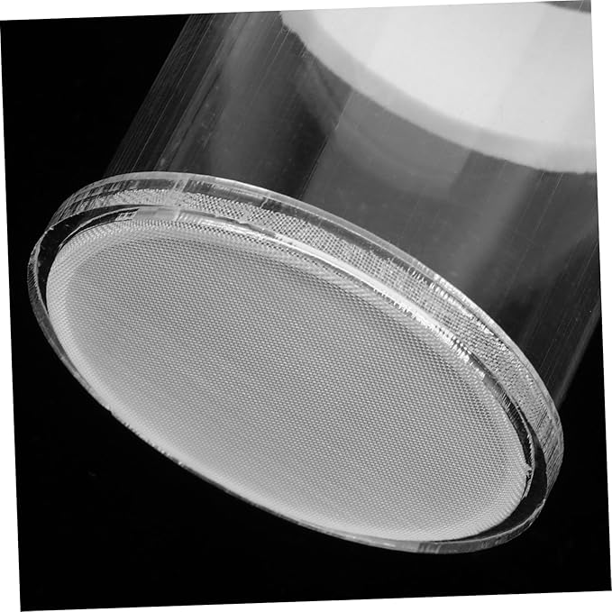 TOYANDONA Acrylic Fish Tank Feeder Dish Floating Feeding Bowl for Guppies and Fish Semi Automatic Portion Control Aquarium Accessories